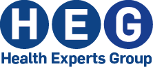 Referenz MMC: HEG Health Experts Group (Logo, Webseite, Newsletter-Tool, Event-Tool)